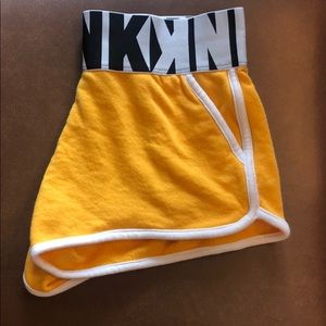 PINK by VS yellow shorts